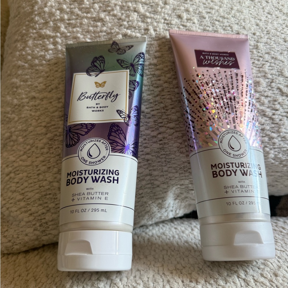 Bath & Body Works Butterfly and A Thousand Wishes Body Wash Collection